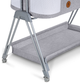 Ліжко приставне Lionelo Luna Grey Concrete (LO-LUNA GREY CONCRETE) - зображення 10