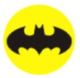 Захисні ковпачки на ніпеля BATMAN (Бетмен) CountryMan 4 шт Жовтий фон Хром - зображення 2