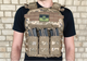 Плитоноска EasyFit (тактический военный жилет, бронежилет MOLLE) пиксель ВСУ MM-14 (56002408) - изображение 4