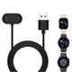 Магнитный USB кабель на часы Huami Amazfit GTS 3 / GTR 3 / GTR 3 Pro 100 см. Черный - изображение 7