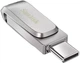 Флеш-накопитель USB 32GB Type-C SanDisk Ultra Dual Luxe Silver (SDDDC4-032G-G46) - изображение 3