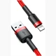 Кабель BASEUS Cafule Cable USB for Lightning Red 0.5м (CALKLF-A09) - зображення 3