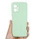 Захисний чохол Deexe Silicone Case для Xiaomi Poco X4 GT - Green - зображення 6