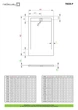 Душовий піддон Teos F 120x90 см white, RADAWAY (HTF12090-04) - изображение 2