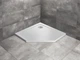 Душовий піддон Doros PT 900x900x50 білий камінь SDRPT9090-01-04S (TM Radaway) - изображение 1