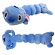 М'яка плюшева іграшка подушка Гусениця Стич KAI LI TOYS блакитна 73 см NEW 225191080 - зображення 1