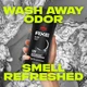 Гель-шампунь 3 в1 Axe Body Wash 12h Refreshing Scent Cleanser Black Frozen Pear & Cedarwood Shower Gel 400 ml - изображение 9