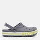 Мужские кроксы Crocs Bayaband Clog 205089-0A3 45-46 (M11) 29 см Slate Grey/Lime Punch (887350620160) - изображение 1