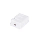 Розетка RJ45 ATCOM UTP кат.6 1-порт накладна Білий (60251) - зображення 2