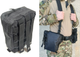 Подсумок EasyFit аптечка тактическая (Черный с MOLLE на разгрузку, жилет, РПС) ТАС-1404-5 (56002533) - изображение 1