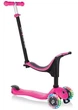 Самокат з сидінням 3 в 1 Globber Go-Up Sporty Lights Deep Pink (452-110-3 S) - зображення 1