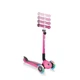 Самокат с сиденьем 3 в 1 Globber GO-UP Deluxe Lights Deep Pink от 1 до 9 лет (646-110) - изображение 5