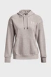 Женское серое худи Essential Fleece Hoodie-GRY Under Armour XL 1373033-592 - изображение 5