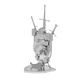 Металлический конструктор 3Д Metal Earth Iconx - Game of Thrones - House Stark Sigil, ICX125 - изображение 5