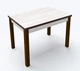 Стол обеденный раскладной Fusion furniture Марсель 1100 Орех/Аляска WL (10000083) - изображение 1