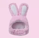 Шапка с ушками Bunny Pink Size S\M - изображение 4