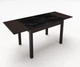 Стол обеденный раскладной Fusion furniture Марсель 90х60 Венге/Стекло УФ 15 263 (10000201) - изображение 2