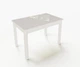 Стол обеденный раскладной Fusion furniture Фишер Белый/Стекло белое (10000142) - изображение 1