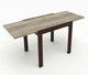 Стол обеденный раскладной Fusion furniture Слайдер 815 Орех/Дракар (10000121) - изображение 2