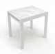 Стіл обідній розкладний Fusion furniture Слайдер 815 Білий/Скло УФ 15 265 (10000133) - зображення 1