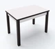 Стол обеденный раскладной Fusion furniture Марсель 1100 Венге/Белый(10000088) - изображение 1