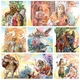 Набор из 7 почтовых открыток Cardsforsoul Заря Араты 10,5 X 14,8 cм - изображение 1