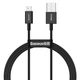 Кабель Baseus Superior Series Fast Charging Data Cable USB to Lightning Black 1м (CALYS-A01) - изображение 1
