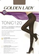 Колготы матовые не прозрачные Golden Lady Tonic 120 ден черные 3 размер - изображение 2