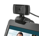 Веб-камера HD + гарнітура USB Trust Doba Black (24036_TRUST) - зображення 5
