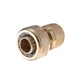 Конектор латунний з аквастопом 1/2" на шланг 3/4" STORM INTERTOOL GE-1217 - изображение 2