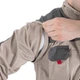 Куртка робоча 2 в 1, 100% бавовна, щільність 180 г/м2, L INTERTOOL SP-3033 - зображення 10