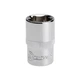 Головка шестигранна 1/2" 17*38 мм CrV INTERTOOL ET-0017 - изображение 2