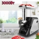 Электрическая мясорубка Domotec MS-2022 3000Вт электромясорубка с насадкой для колбас и кеббе, Black\Gray - изображение 1