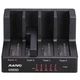 Внешний карман Maiwo клонир. для 4*HDD 2,5"/3,5" SATA/SSD через USB3.0 безвинтов. крепл. пластик черн. (K3094A) - изображение 2
