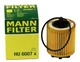 Масляний фільтр MANN-FILTER (HU6007X) - зображення 1