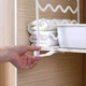 Розділювач для полиць Lesko A949 26,5*24*2,2 см White для сортування одягу - зображення 6