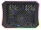 Podkładka chłodząca do laptopa Esperanza EGC109 Galerne z podstawką pod telefon Czarny/RGB - obraz 3