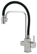Кухонный смеситель Fabiano FKM 31.11 Inox Black 02 8231.403.0855 - изображение 1
