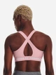 Спортивный топ для бега женский Under Armour Ua Crossback Mid Bra-Pnk 1361034-647 L (195253909214) - изображение 2