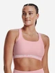 Спортивный топ для бега женский Under Armour Ua Crossback Mid Bra-Pnk 1361034-647 L (195253909214) - изображение 3