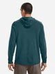 Худи мужское Under Armour Ua Rival Terry Logo Hoodie-Grn 1373382-716 S Зеленое (195253821219) - изображение 2