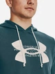 Худи мужское Under Armour Ua Rival Terry Logo Hoodie-Grn 1373382-716 S Зеленое (195253821219) - изображение 4