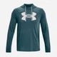 Худи мужское Under Armour Ua Rival Terry Logo Hoodie-Grn 1373382-716 S Зеленое (195253821219) - изображение 5