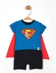Песочник (комбинезон) Superman 62-68 см (3-6 мес) Cimpa SM14058 Сине-красный 8691109704917 - изображение 2