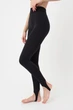 Легінси жіночі спортивні зі штрипками Giulia LEGGINGS STRAPS L/XL Black-black - изображение 2