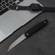 Ніж складаний туристичний Ruike Fang P865-B, (9.1 см) 14C28N / G10 чорний - изображение 8