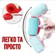 Набір універсальних валиків для фарбування поверхні PAINT RACER PRO для стелі та стін з ємністю для фарби Червоний - зображення 8
