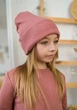 Шапка для дівчинки рожева 3-6 років - изображение 3