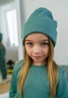 Шапка для дівчинки зелена 3-6 років - изображение 1