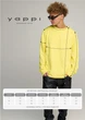 Світшот чоловічий OVERSIZE /no flis/ M Жовтий (BSMSY30027) - зображення 3